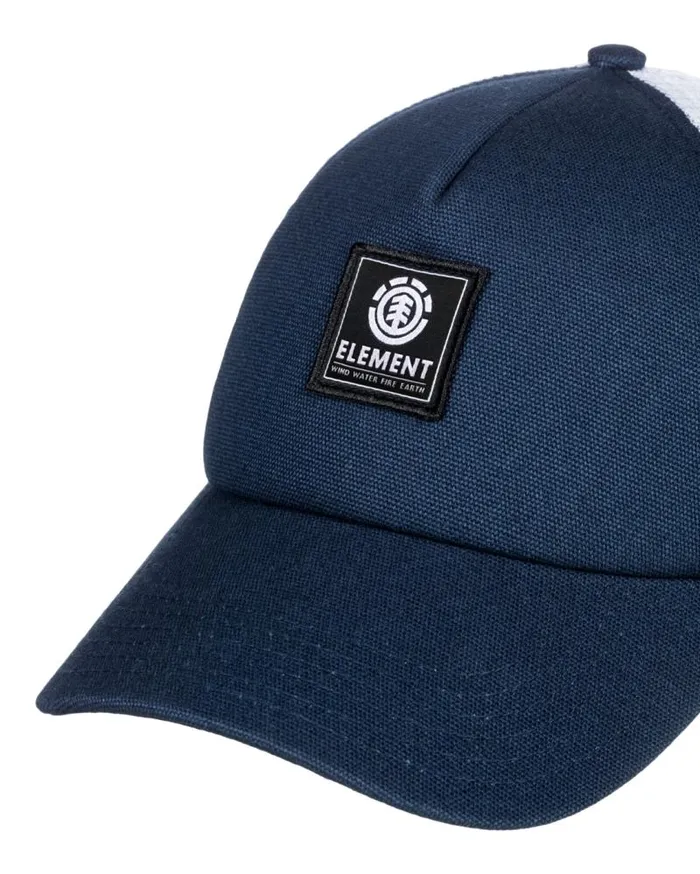 Men Element Hats and Beanies Icon Mesh Trucker Hat Dark Navy Men Element Hats and Beanies Icon Mesh Trucker Hat Dark Navy