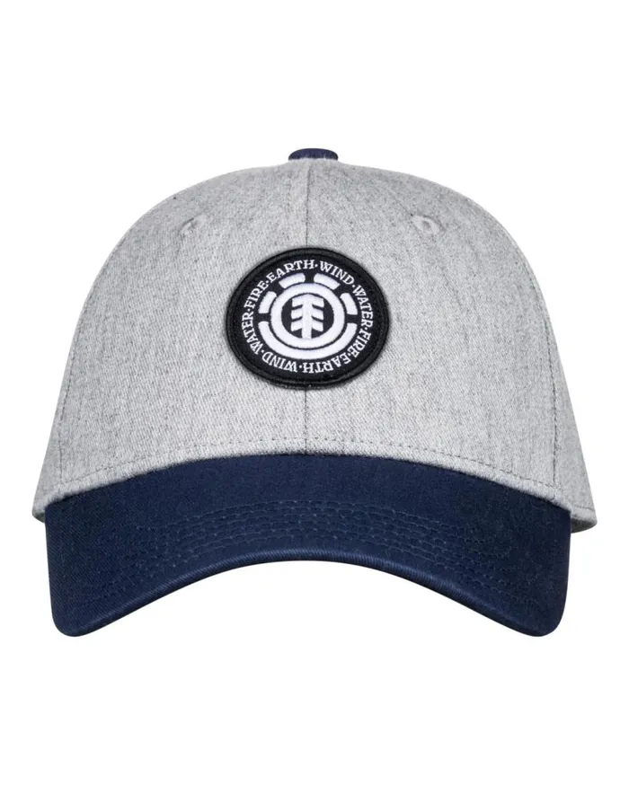 Men Element Hats and Beanies Treelogo 20 Baseball Cap Grey Heather