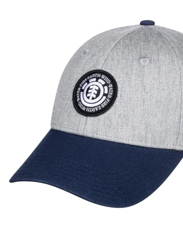 Men Element Hats and Beanies Treelogo 20 Baseball Cap Grey Heather Men Element Hats and Beanies Treelogo 20 Baseball Cap Grey Heather