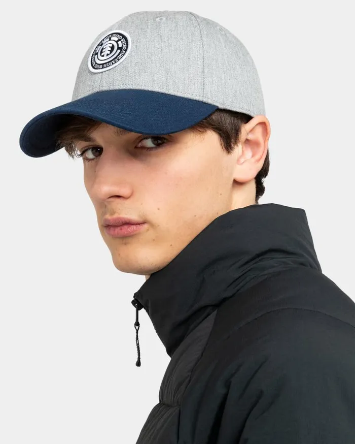 Men Element Hats and Beanies Treelogo 20 Baseball Cap Grey Heather Men Element Hats and Beanies Treelogo 20 Baseball Cap Grey Heather