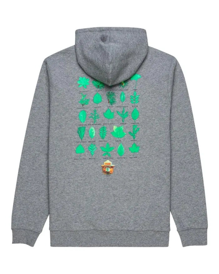 Men Element Hoodies and Jackets Element X Smokey Bear Stately Pleasures Hoodie Grey Heather