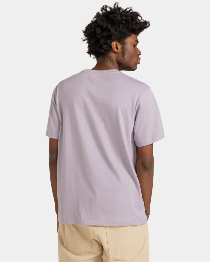 Men Element TShirts Blazin Chest TShirt Lavender Gray Men Element TShirts Blazin Chest TShirt Lavender Gray