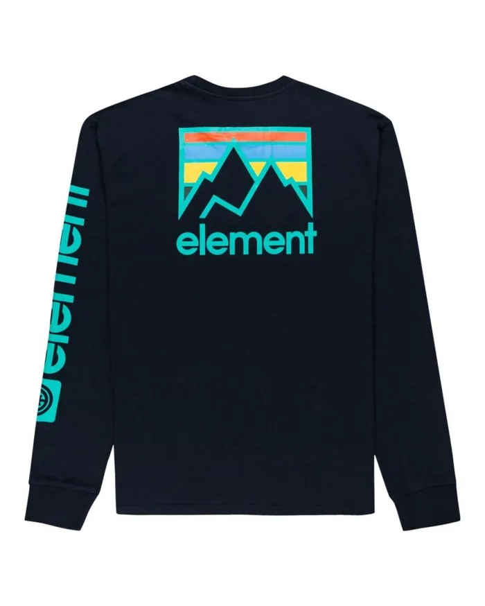Men Element TShirts Joint Long Sleeve TShirt Eclipse Navy