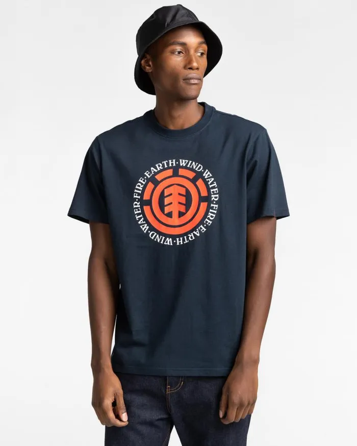 Men Element TShirts Seal Short Sleeve TShirt Eclipse Navy Men Element TShirts Seal Short Sleeve TShirt Eclipse Navy