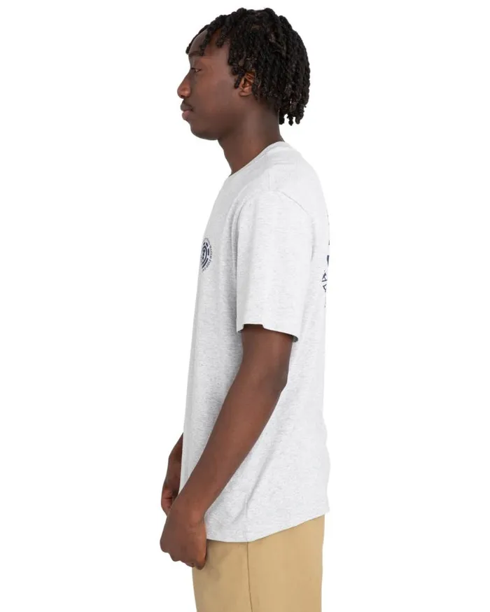 Men Element TShirts Seal TShirt Mid Grey Heather Men Element TShirts Seal TShirt Mid Grey Heather
