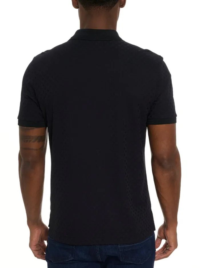 Men ELIAS POLO Black Robert Graham Polos and TShirts