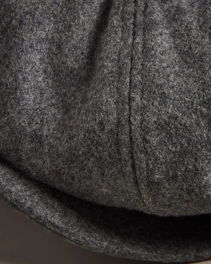 Men ELIOTTI 8211 Woollen Baker Boy Hat Grey Ted Baker Hats and Caps Men ELIOTTI 8211 Woollen Baker Boy Hat Grey Ted Baker Hats and Caps