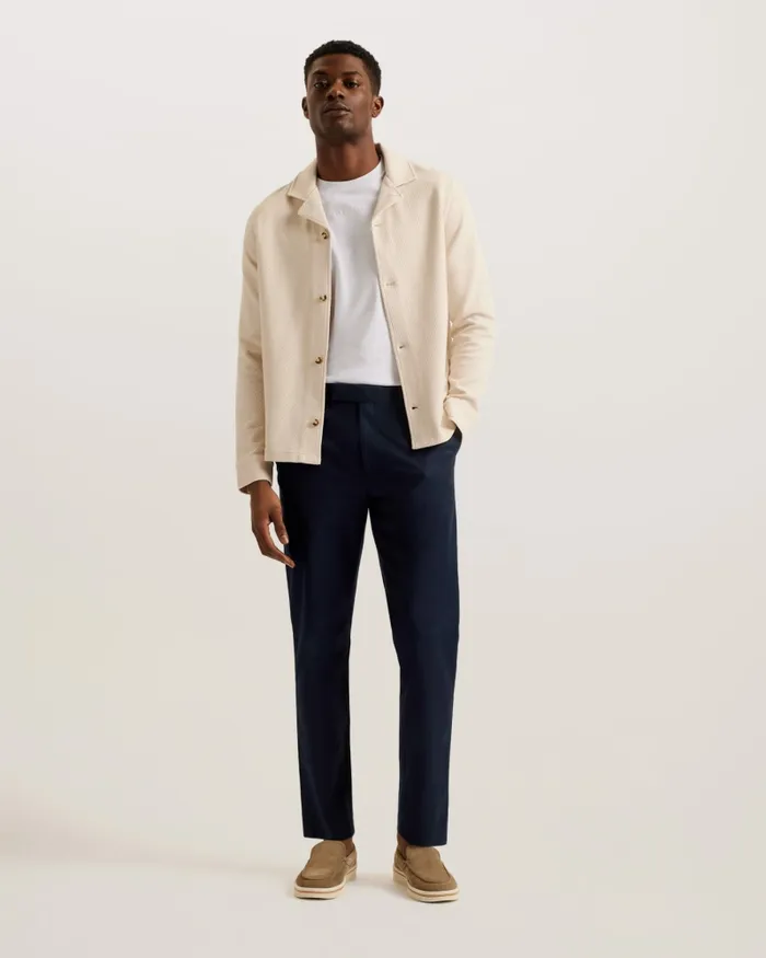 Men FELIXT 8211 Slim Fit Cotton Tailored Trousers Navy Ted Baker Trousers and Chinos Men FELIXT 8211 Slim Fit Cotton Tailored Trousers Navy Ted Baker Trousers and Chinos