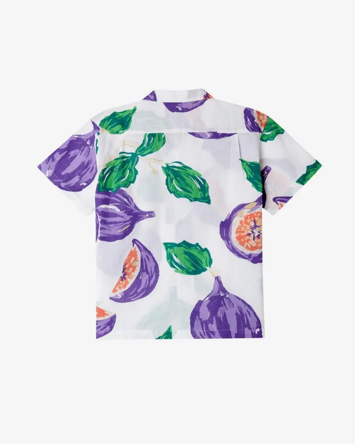 Men FIGS SHIRT Shell Pink Multi OBEY Clothing TOPS
