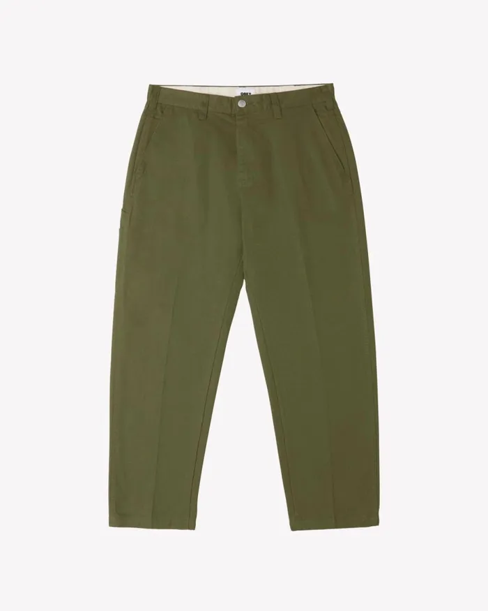 Men HARDWORK CARPENTER PANT Unbleached OBEY Clothing BOTTOMS