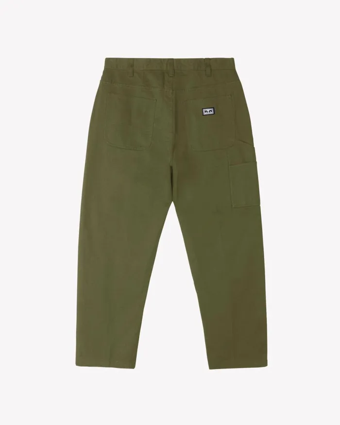 Men HARDWORK CARPENTER PANT Unbleached OBEY Clothing BOTTOMS