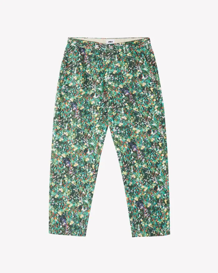 Men HARDWORK CARPENTER PANT Unbleached OBEY Clothing BOTTOMS