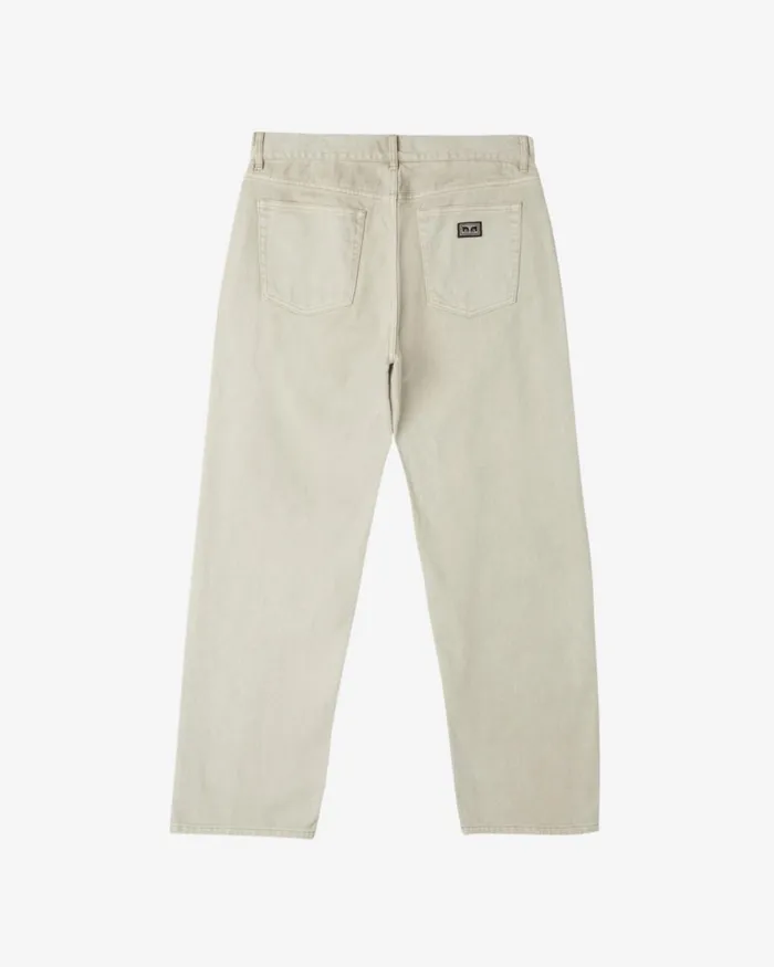 Men HARDWORK PIGMENT DENIM Pigment Orchid Petal OBEY Clothing Denim