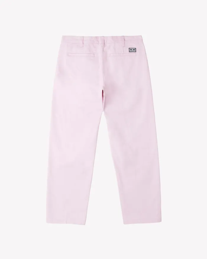 Men HARDWORK PLEATED PANT Clay OBEY Clothing BOTTOMS