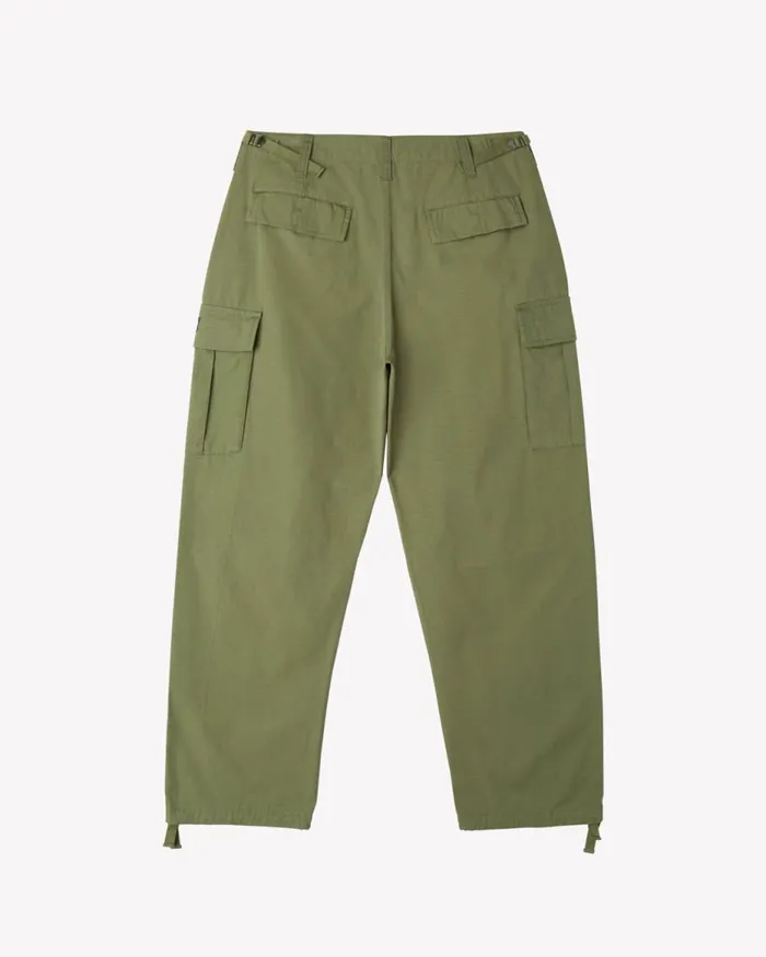Men HARDWORK RIPSTOP CARGO PANT Silver Grey OBEY Clothing BOTTOMS
