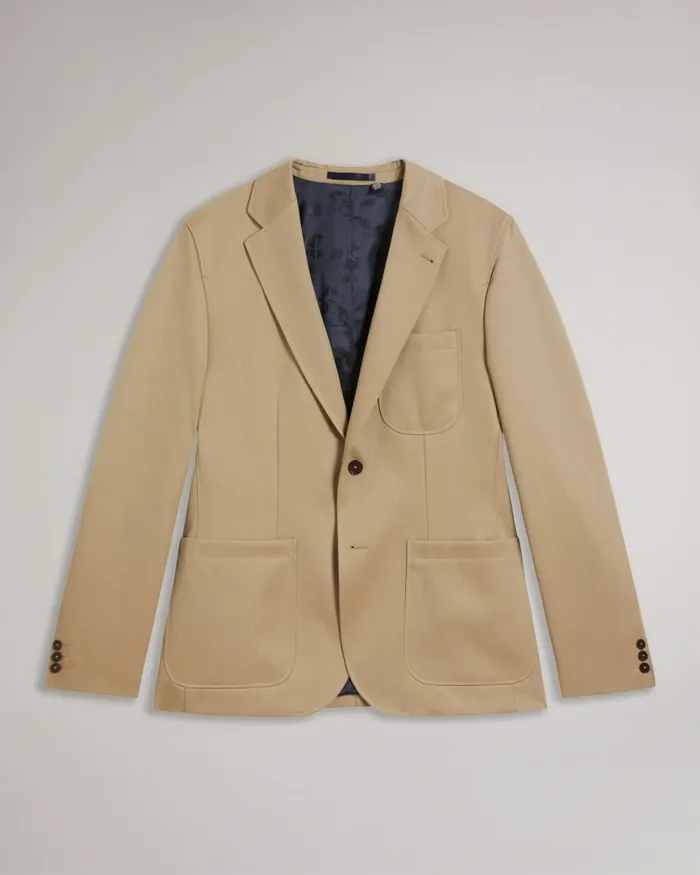 Men HEDDONJ 8211 Single Breasted Jacket Natural Ted Baker Coats and Jackets