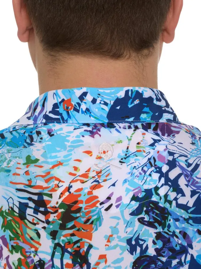 Men HIDDEN COVES KNIT POLO Multi Robert Graham Polos and TShirts
