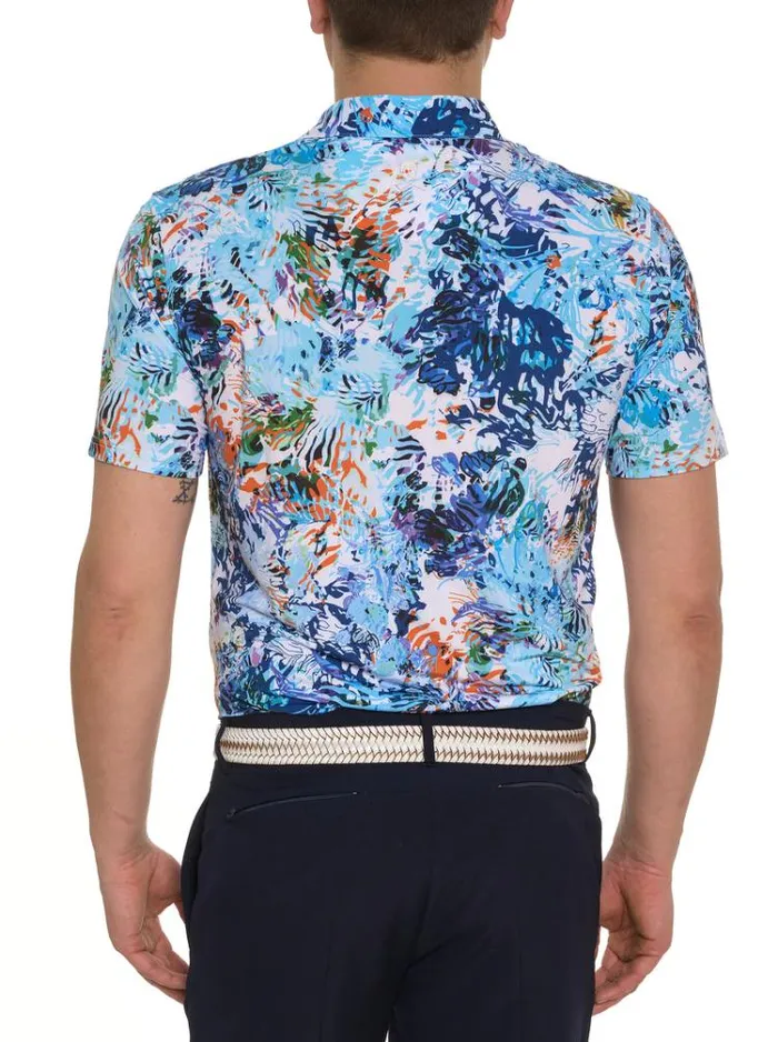 Men HIDDEN COVES KNIT POLO Multi Robert Graham Polos and TShirts
