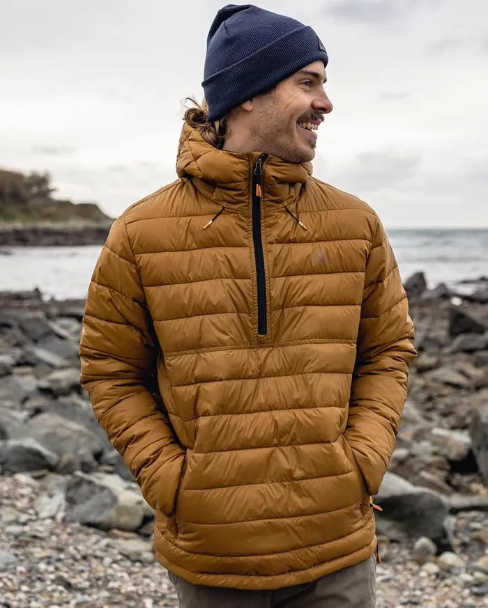 Men Jackets Passenger Crest Recycled Insulated Jacket Golden Brown Golden Brown