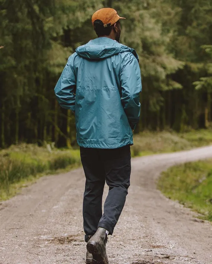 Men Jackets Passenger Echo Recycled Water Resistant Jacket Mediterranean Mediterranean
