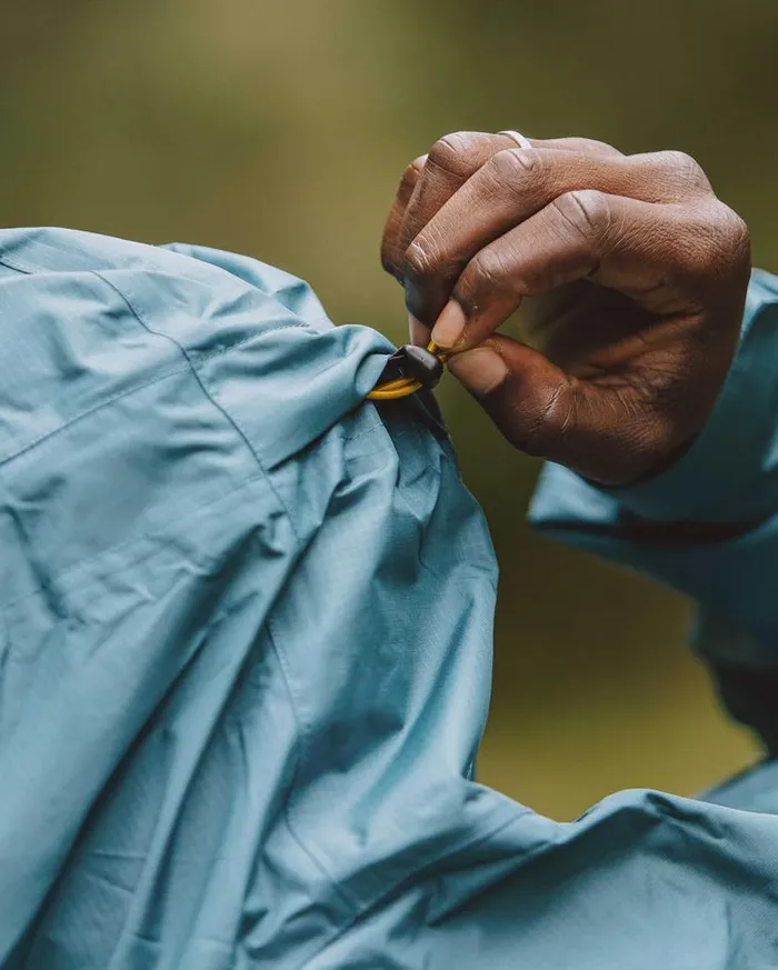 Men Jackets Passenger Echo Recycled Water Resistant Jacket Mediterranean Mediterranean
