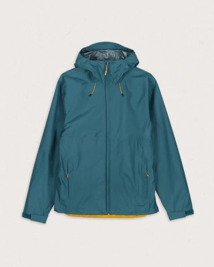 Men Jackets Passenger Echo Recycled Water Resistant Jacket Mediterranean Mediterranean