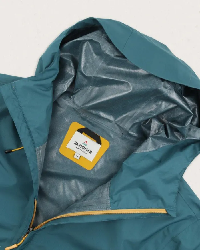 Men Jackets Passenger Echo Recycled Water Resistant Jacket Mediterranean Mediterranean