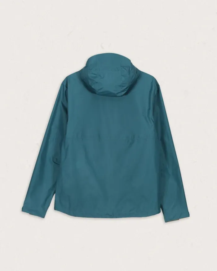 Men Jackets Passenger Echo Recycled Water Resistant Jacket Mediterranean Mediterranean