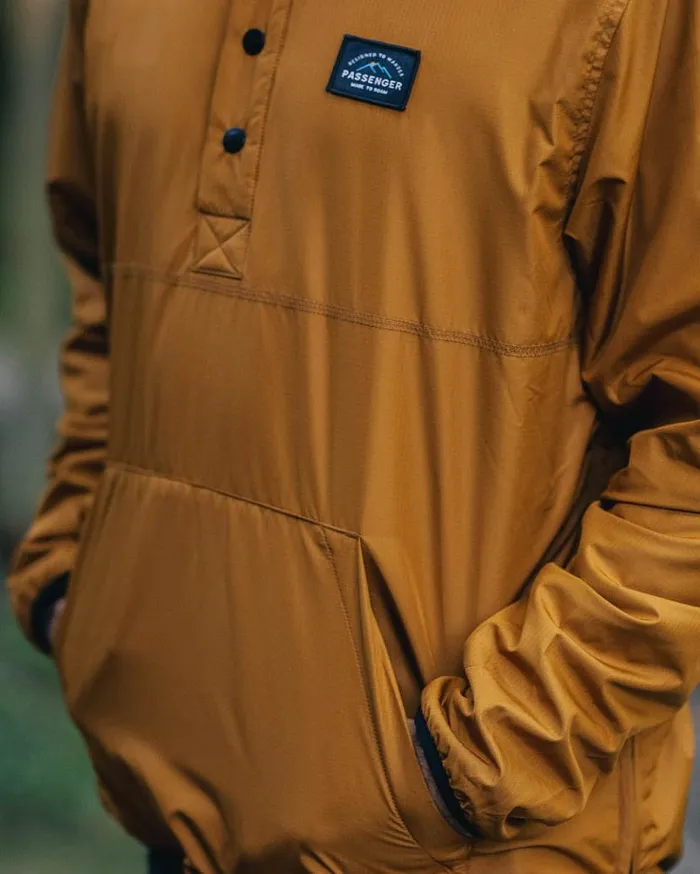 Men Jackets Passenger Journey Recycled Reversible Jacket Golden Brown Golden Brown