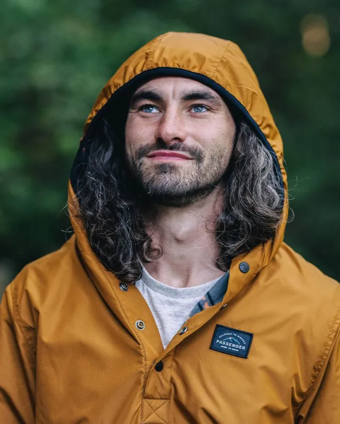 Men Jackets Passenger Journey Recycled Reversible Jacket Golden Brown Golden Brown
