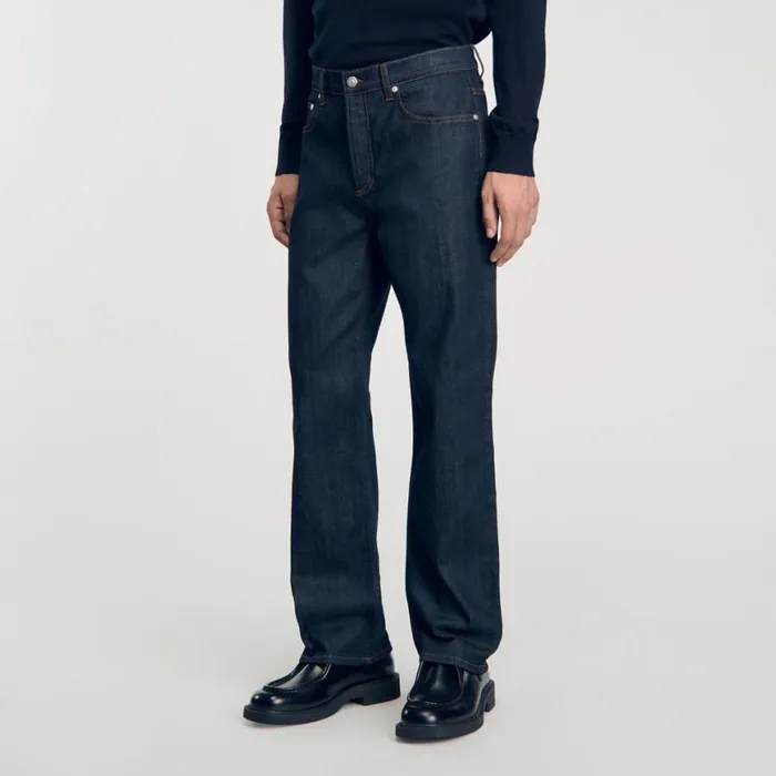 Men Jeans SANDRO Regular Jeans Rawdenim