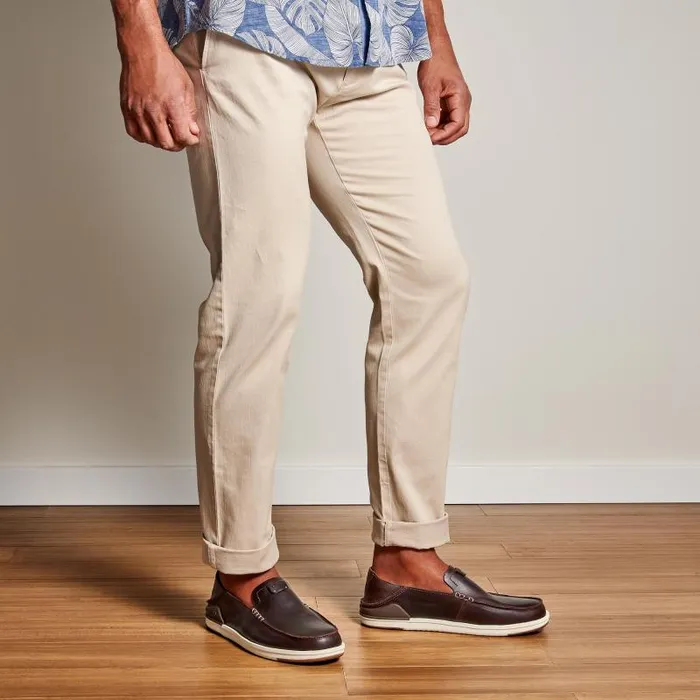 Men Kkaha Mens Leather SlipOn Shoes Dark Java Olukai SlipOn Men Kkaha Mens Leather SlipOn Shoes Dark Java Olukai SlipOn