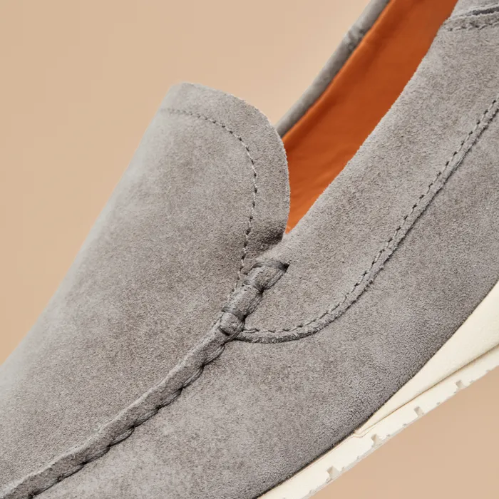 Men Kaa Loafer Mens Italian Suede Shoes Cooler Grey Olukai Leather Men Kaa Loafer Mens Italian Suede Shoes Cooler Grey Olukai Leather