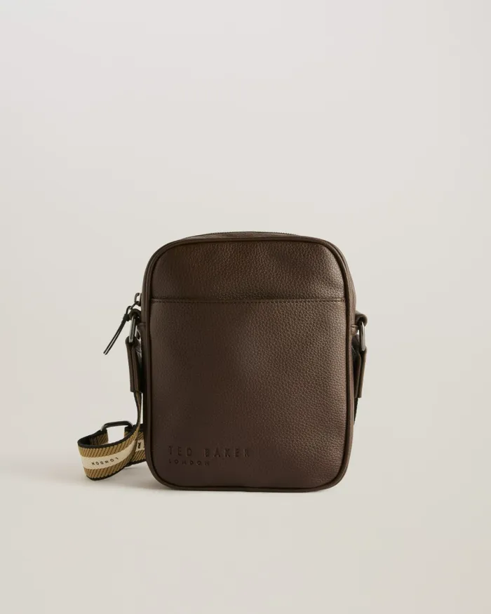 Men KIIAN 8211 Faux Leather Webbing Crossbody Bag Brownchocolate Ted Baker Cross Body Bags Men KIIAN 8211 Faux Leather Webbing Crossbody Bag Brownchocolate Ted Baker Cross Body Bags