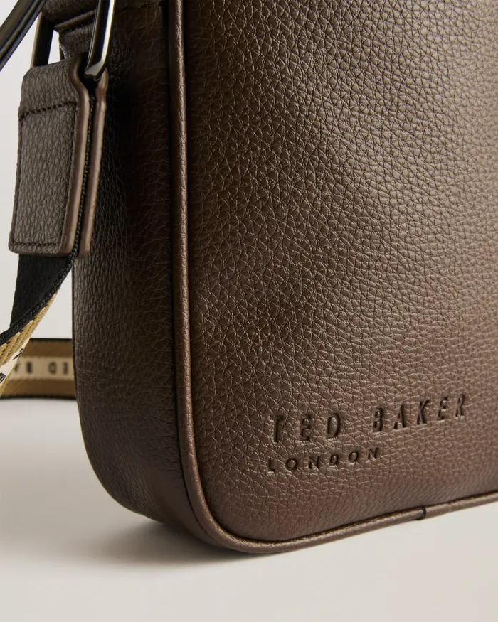 Men KIIAN 8211 Faux Leather Webbing Crossbody Bag Brownchocolate Ted Baker Cross Body Bags Men KIIAN 8211 Faux Leather Webbing Crossbody Bag Brownchocolate Ted Baker Cross Body Bags