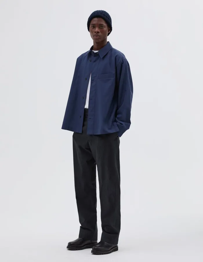 Men LSwelt Pocket Shirt Petrol Margaret Howell Shirts