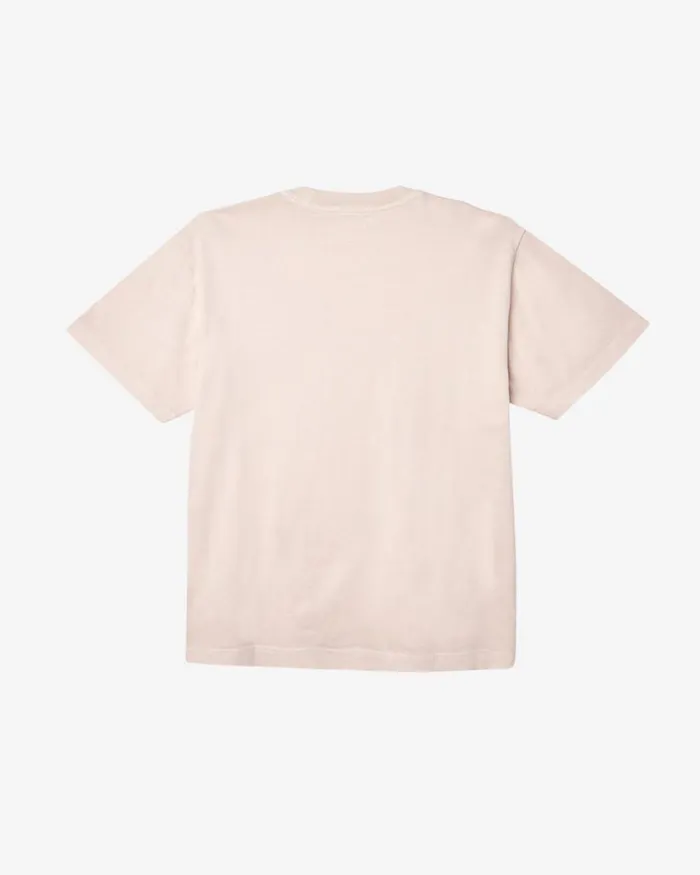 Men LOWERCASE PIGMENT TSHIRT Pigment Shell Pink OBEY Clothing TOPS