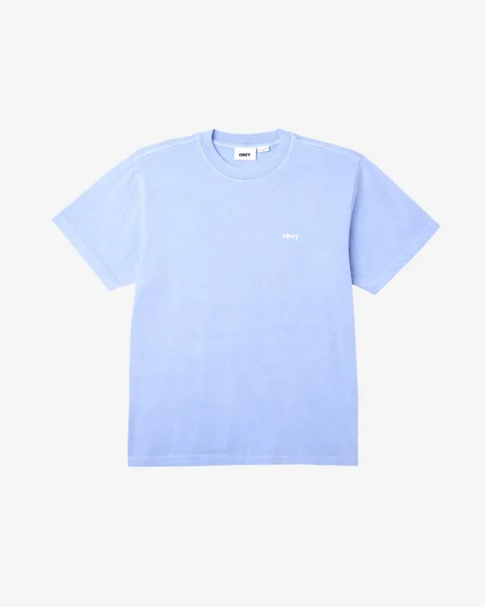 Men LOWERCASE PIGMENT TSHIRT Pigment Shell Pink OBEY Clothing TOPS