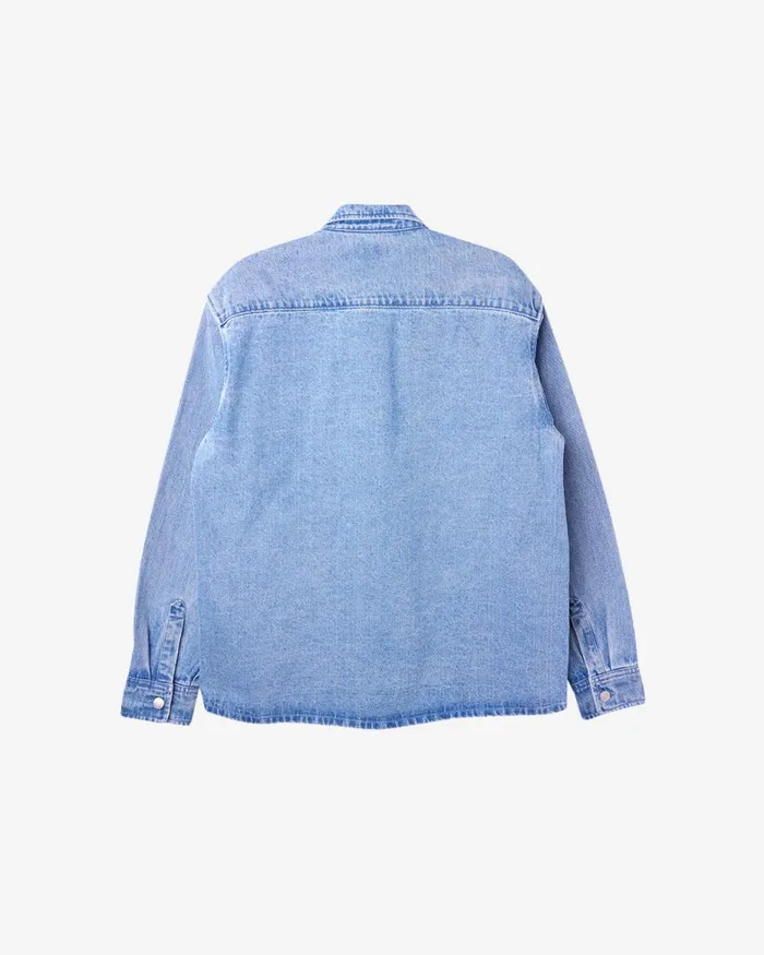 Men MAGNOLIA SHIRT Orchid Petal OBEY Clothing Denim