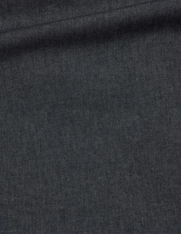 Men Mhl Oversized Collarless Shirt Charcoal Margaret Howell Shirts