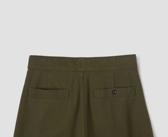 Men Mhl Slide Adjuster Trouser Moss Margaret Howell Trousers