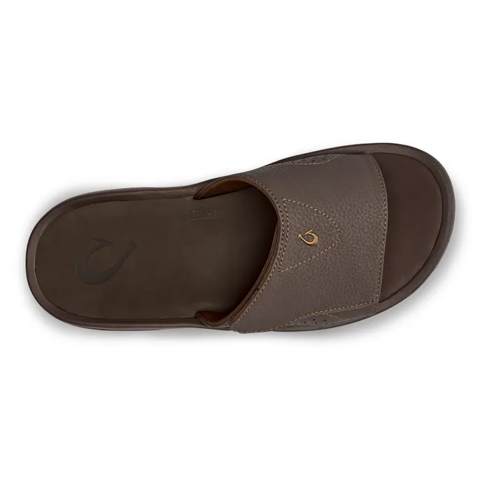 Men Nalu Slide Mens Versatile Slide Sandals Dark Java Olukai WaterFriendly Men Nalu Slide Mens Versatile Slide Sandals Dark Java Olukai WaterFriendly