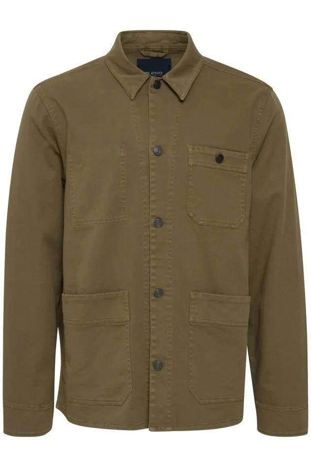 Men Outerwear Blend Outerwear Lead Gray