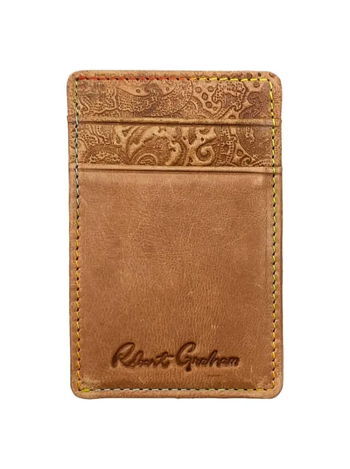 Men PACEY CARD CASE Navy Robert Graham Accessories