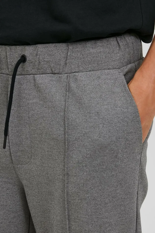 Men Pants Blend Casual Pants Pewter Mix