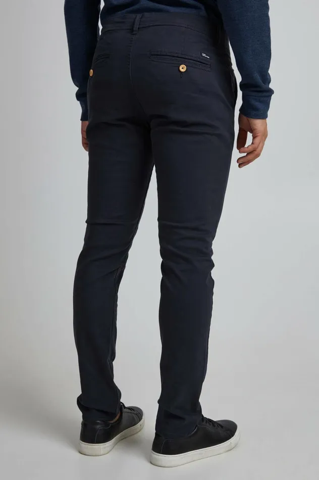 Men Pants Blend Pants Casual Dark Navy Blue