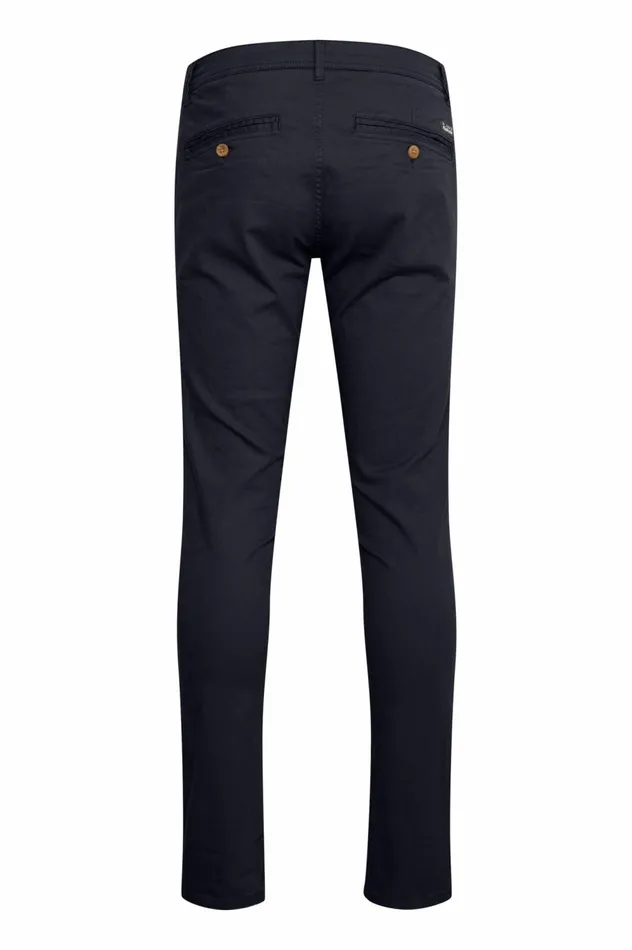 Men Pants Blend Pants Casual Dark Navy Blue