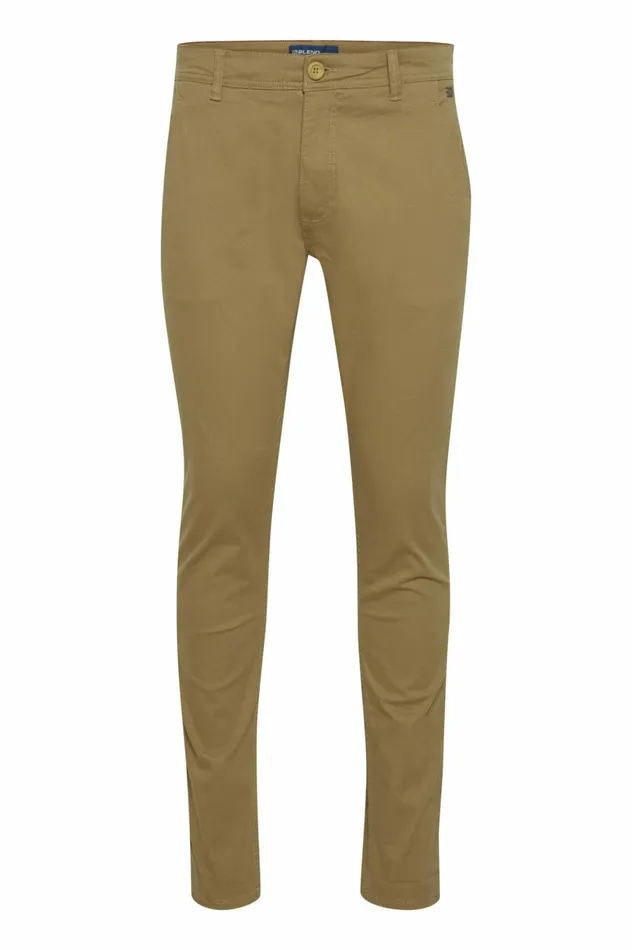 Men Pants Blend Pants Casual Sand Brown