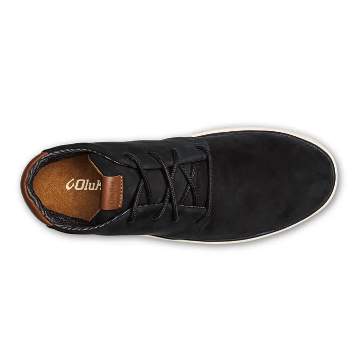 Men Papak 039Ili Mens Nubuck Leather Boots Black Olukai Waterproof Men Papak 039Ili Mens Nubuck Leather Boots Black Olukai Waterproof