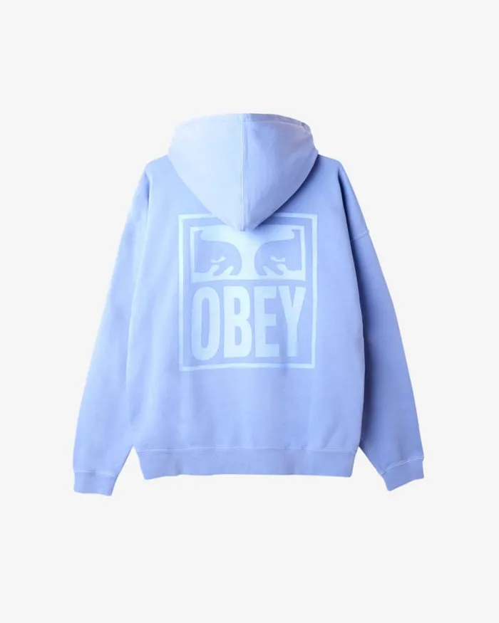 Men PIGMENT EYES ICON EXTRAHEAVY PULLOVER Pigment Hydrangea OBEY Clothing SWEATSHIRTS